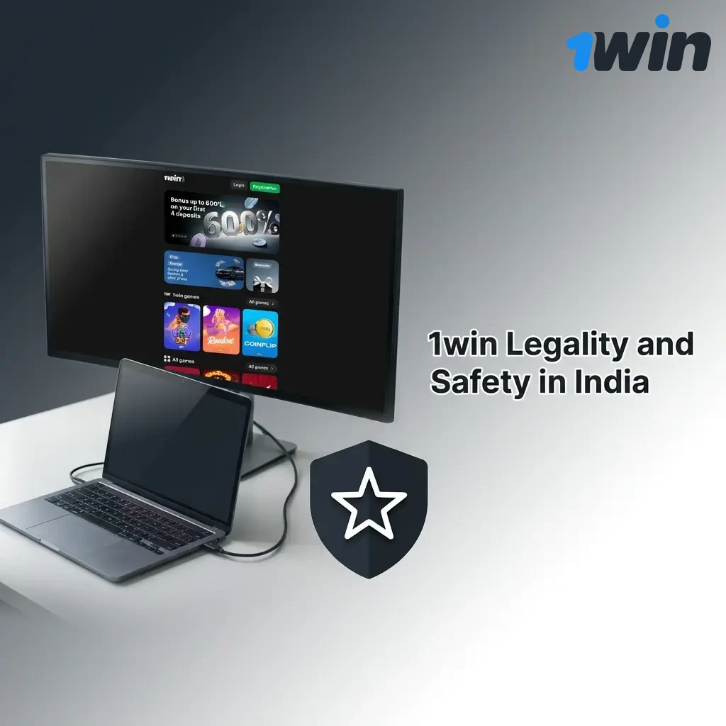 1win licensed platform with SSL encryption ensuring safe and responsible gaming for Indian players under Curaçao eGaming licence