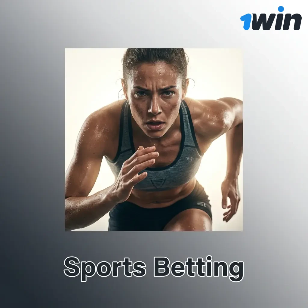 1win sports betting platform showing cricket, football, kabaddi and esports markets for Indian players across 40+ disciplines