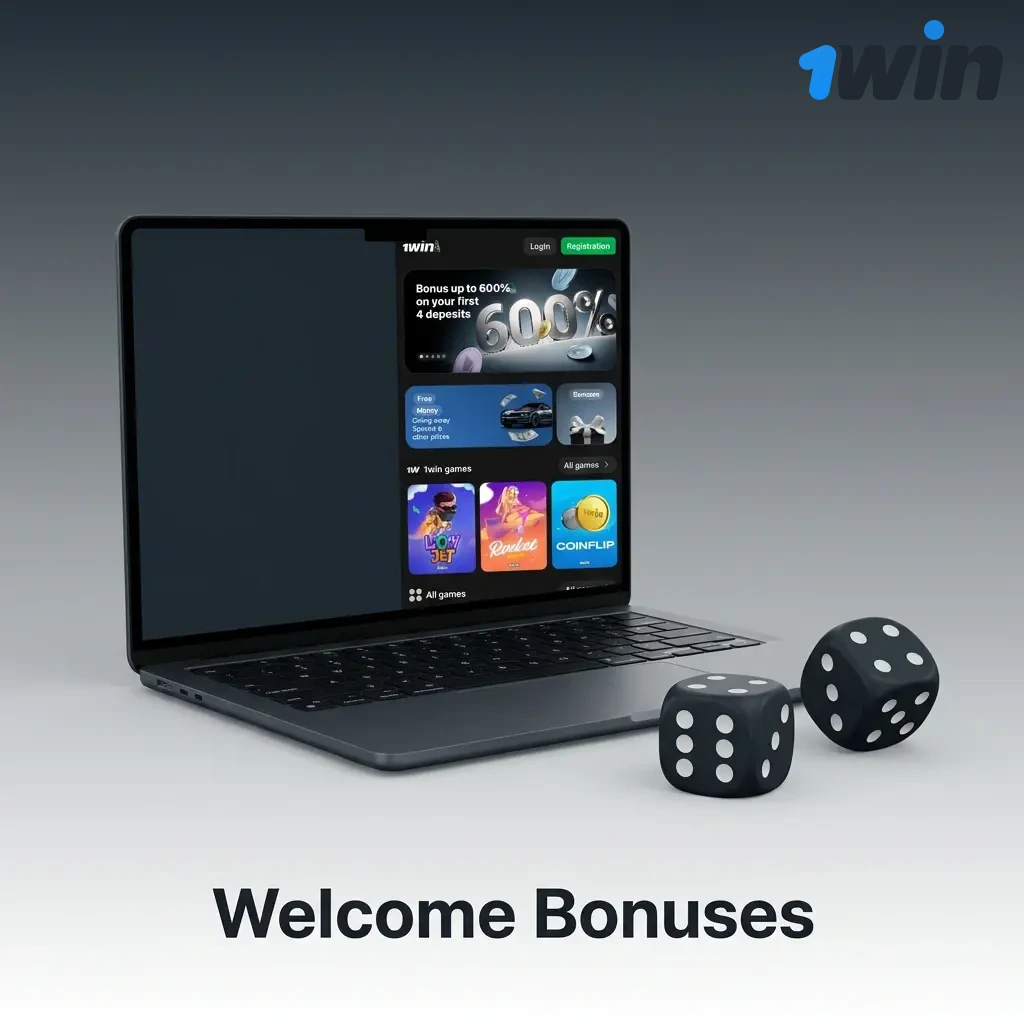 Four-part welcome bonus package for Indian players with up to 170% deposit match for casino and sports betting