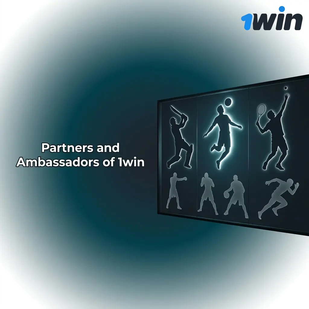 1win brand ambassadors including Rohit Sharma, cricket sponsorships, and digital influencer partnerships in India